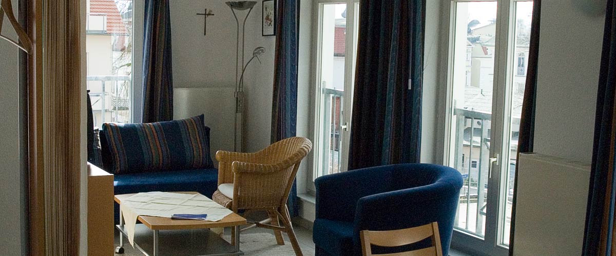 Blick in die Wohnung